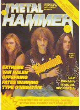 Cselőtei László, Lénárd László - Metal hammer 1995/4 Cselőtei László, Lénárd László - Metal hammer 1995/4, Budapest 1995 antikvár könyv