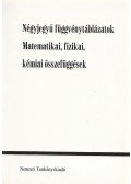 Hack Frigyes,Kugler Sándorné,Tóth Géza - Négyjegyű függvénytáblázatok