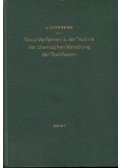 Louis Diserens - Neue Verfahren in der Technik der chemischen Veredlung der Textilfasern I.