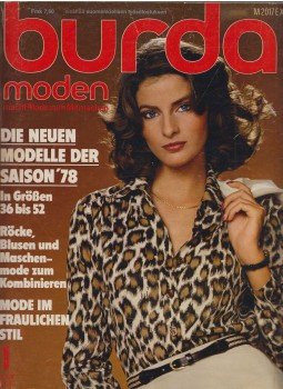 Aenne Burda (szerk.) - Burda moden 1978/1 Aenne Burda (szerk.) - Burda moden 1978/1, 1978 antikvár könyv