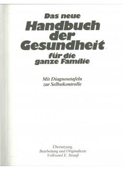  - Das neue Handbuch der Gesundheit für die ganze Familie,  1984 antikvár könyv