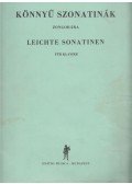 F. Kassai Mária-Hernádi Lajosné-Hajdu Miklósné-Komjáthy Aladárné - Könnyű szonatinák