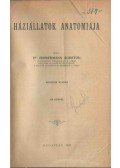 Zimmermann Ágoston - Háziállatok anatómiája