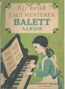  - Balett album, Budapest 1953 antikvár könyv