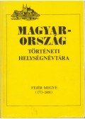 Hajdú Mihály - Magyarország történeti helységnévtára