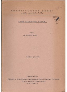 Horovitz Magda Dr. - Újszerű gyapjúkészítő eljárások Horovitz Magda Dr. - Újszerű gyapjúkészítő eljárások, Budapest 1952 antikvár könyv
