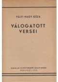 Vályi Nagy Géza - Vályi Nagy Géza válogatott versei