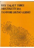 Tandori Dezső - Egy talált tárgy megtisztítása