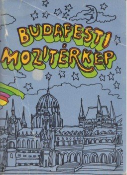  - Budapesti mozitérkép, Budapest 1979 antikvár könyv