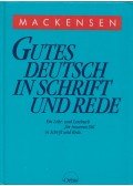 Lutz Mackensen - Gutes Deutsch in Schrift und Rede