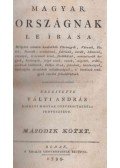 Vályi András - Magyar Országnak leírása II.