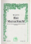 Szőcs Zoltán,Vasvári Erika - Havi Magyar Fórum VI.évfolyam 5.szám