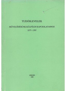 Herner János - Tudóslevelek, Szeged 1989 antikvár könyv