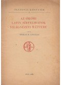 Brelich Angelo - Az ókori latin sírfeliratok világnézeti háttere