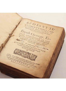 Enyedi György - Az Ó és Vy Testamentvm-beli helyeknek, mellyekből az Háromságról való tudománt szokták állatni, magyarázattyok., Kolozsvár 1619 antikvár könyv