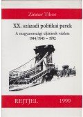Zinner Tibor - XX. századi politikai perek