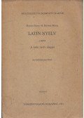 Komor Ilona,B. Révész Mária - Latin nyelv I.