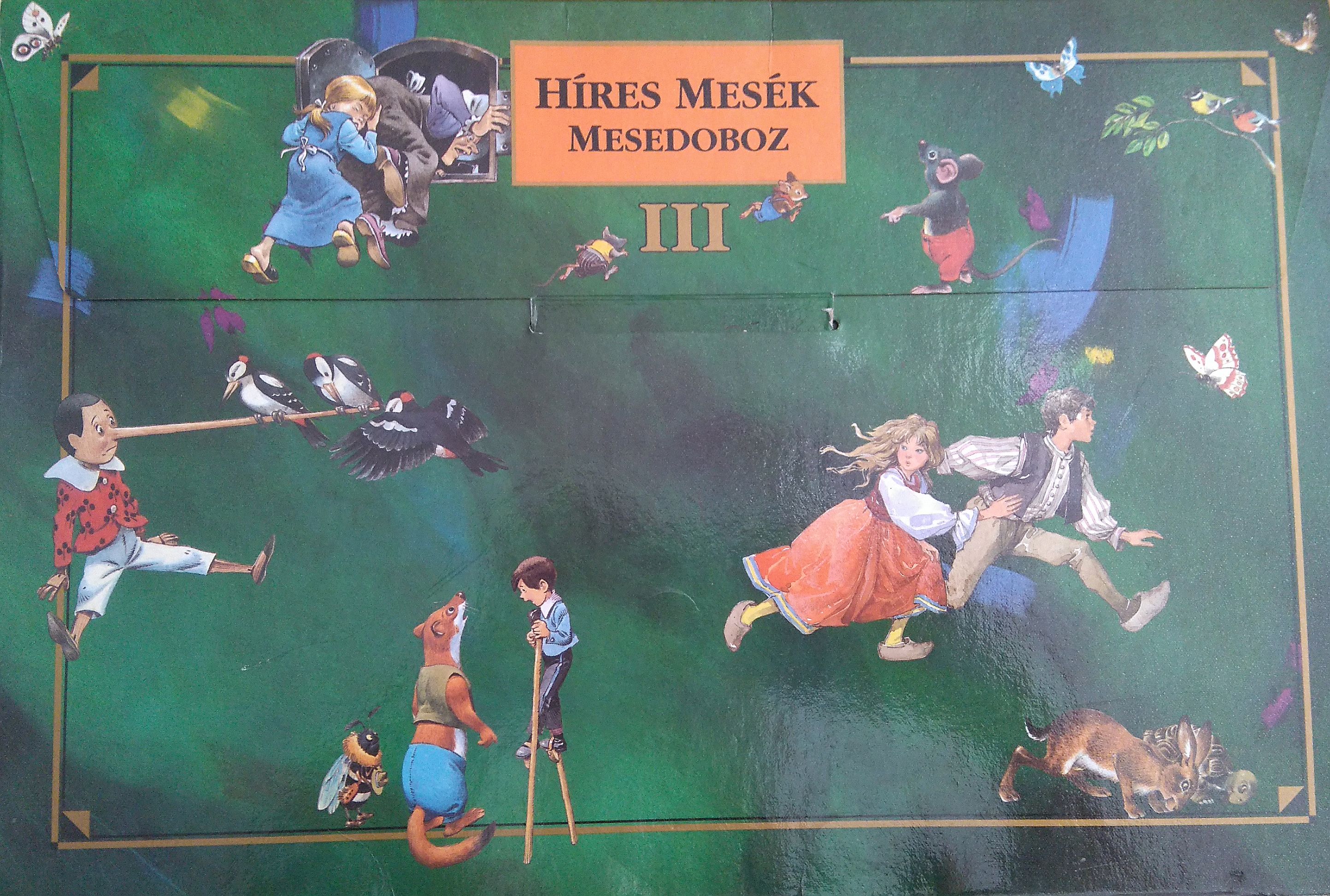  - Híres mesék mesedoboz III. 1-4. könyv, Saint-Antoine 0 antikvár könyv