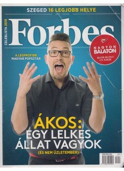 Galambos Márton - Forbes Magazin - 2015. július Galambos Márton - Forbes Magazin - 2015. július, Budapest 2015 antikvár könyv