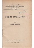 Horváth Barna - Angol jogelmélet