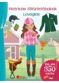 Eva Schindler - Matricás öltöztetőbabák - Lovaglás - Több mint 300 matrica