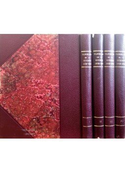 Gustave Eychéne - Le panorama de la guerre 1939–1945. Texte du Colonel Eychène, le héros de „la Maison du Passeur”. Illustrations recueillies, mises en pages et expliquées par J.–L. Dariel. (Préface du président Édouard Herriot, de l’Académie française.) Tome I–IV. [Teljes, négy kötetben.], Paris 1949 antikvár könyv