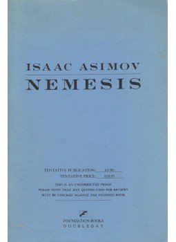 Isaac Asimov - Nemesis Isaac Asimov - Nemesis, London 1989 antikvár könyv