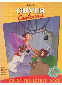  - Disney's Oliver & Company Color-The-Leader Book, New York 1996 antikvár könyv