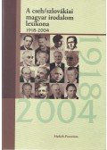 Fonod Zoltán - A cseh/szlovákai magyar irodalom lexikona 1918-2004