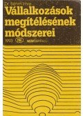 Dr. Béhm Imre - Vállalkozások megítélésének módszerei