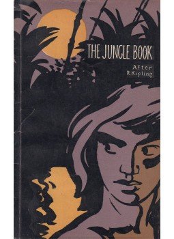Rudyard Kipling - The Jungle Book, Moszkva 1958 antikvár könyv