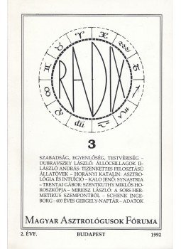 Dr. László András (szerk.), Belcsák Sándor (szerk.) - Magyar asztrológusok fóruma 3., Budapest 1992 antikvár könyv