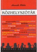 Hernádi Miklós - Közhelyszótár
