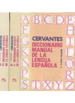 F. Alvero Francés - Cervantes diccionario manual de la lengua espanola A-I, J-Z, Santiago de Cuba 1979 antikvár könyv