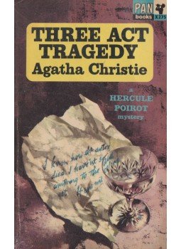 Agatha Christie - Three Act Tragedy Agatha Christie - Three Act Tragedy, London 1966 antikvár könyv