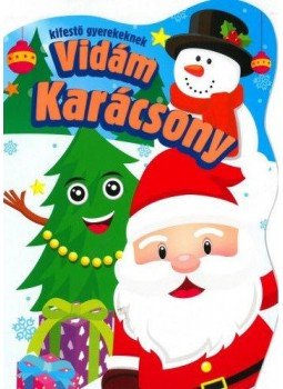  - Vidám karácsony - Kifestő gyerekeknek, null 2019 antikvár könyv