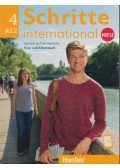 Katja Hanke - Schritte International Neu 4 Kursbuch+Arbeitsbuch+CD - Niveau A2/2