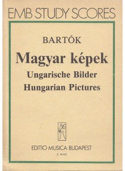Bartók Béla - Magyar képek / Ungarische Bilder / Hungarian Pictures, Budapest 1985 antikvár könyv