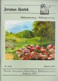 Tarjányi Béla - Jeromos füzetek 43.szám