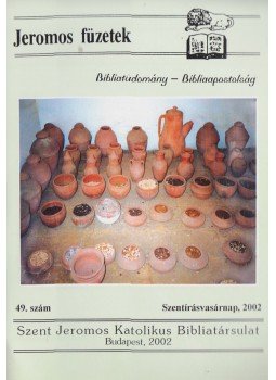 Tarjányi Béla - Jeromos füzetek 49.szám, Budapest 2002 antikvár könyv