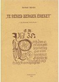 Berkesi Sándor - "Te néked zengek éneket" (dedikált)