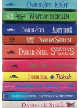 Danielle Steel - 10 db Danielle Steel regény Danielle Steel - 10 db Danielle Steel regény, 0 antikvár könyv