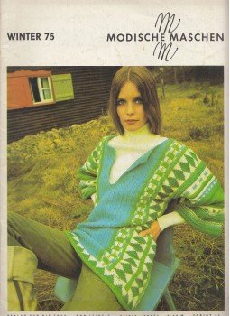 Edith Konecny, Karin, Wiesner - Modische Maschen Winter 75, Leipzig 1975 antikvár könyv