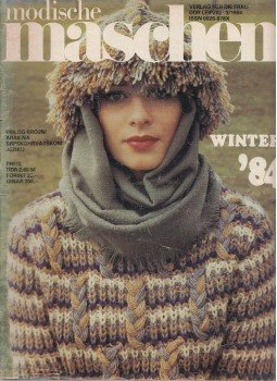 Karin, Wiesner - Modische Maschen Winter '84, Leipzig 1984 antikvár könyv