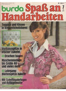Aenne Burda (szerk.) - Burda - Spaß an Handarbeiten 1977/7 Juli Aenne Burda (szerk.) - Burda - Spaß an Handarbeiten 1977/7 Juli, Offenburg 1977 antikvár könyv