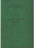 Halász Előd - Német-magyar szótár