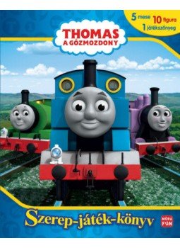  - Thomas, a gőzmozdony - Szerep - játék - könyv - 5 mese, 10 figura, 1 játékszőnyeg, null 2019 antikvár könyv