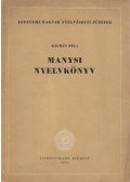 Kálmán Béla - Manysi nyelvkönyv