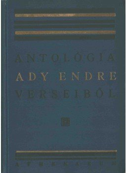 Ady Endre - Antológia Ady Endre verseiből, Budapest 1927 antikvár könyv