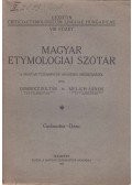Gombocz Zoltán,Melich János - Magyar Etymologiai Szótár